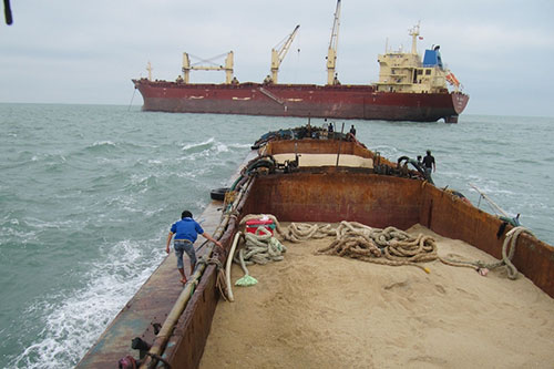 全球首個海砂開采監測平臺上線